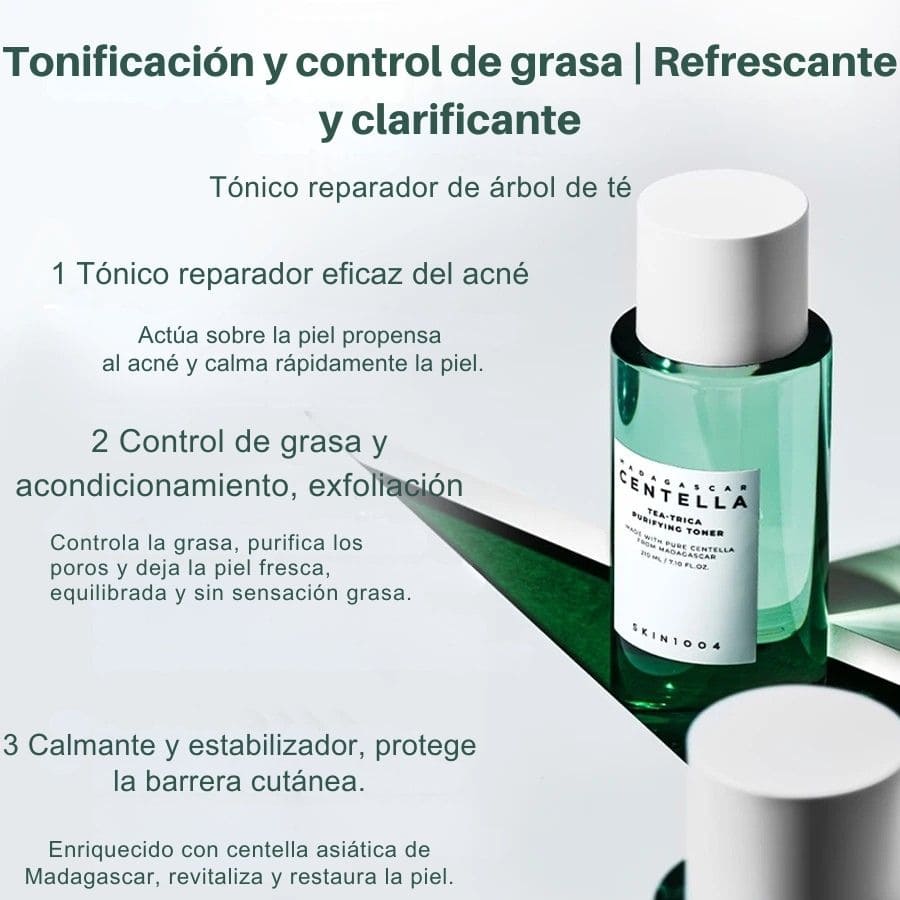 Tónico purificante Tea-Trica Centella de Madagascar (210 ml)