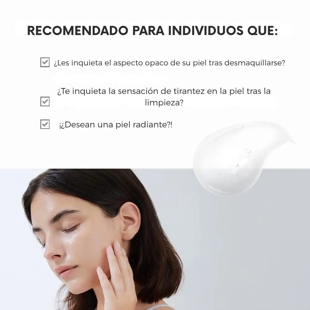 Colección x4 Centella Iluminadora (espuma limpiadora en gel, ampolla en cápsulas, crema en cápsulas, tónico iluminador)