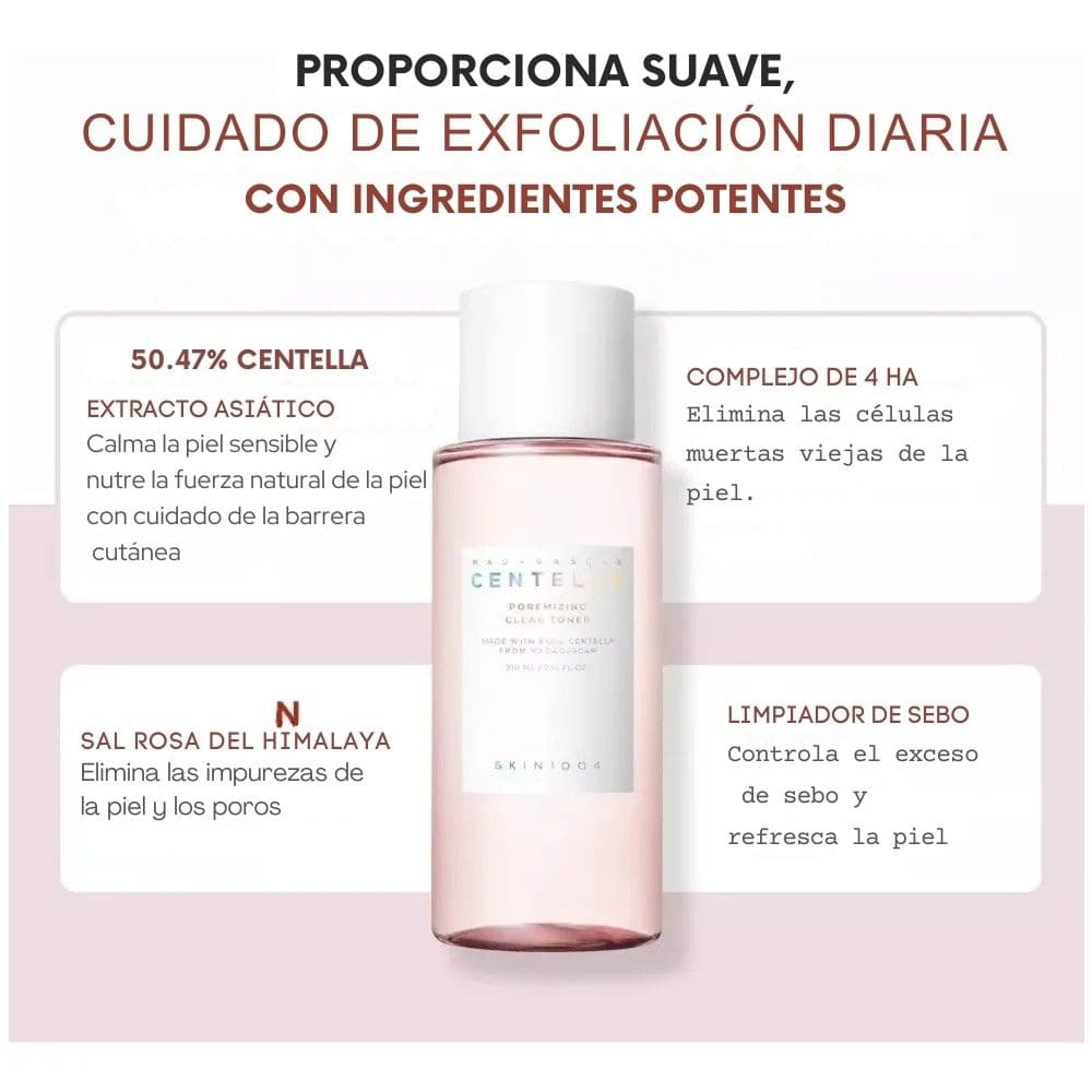 Tónico clarificante Poremizing Centella de Madagascar (210 ml)