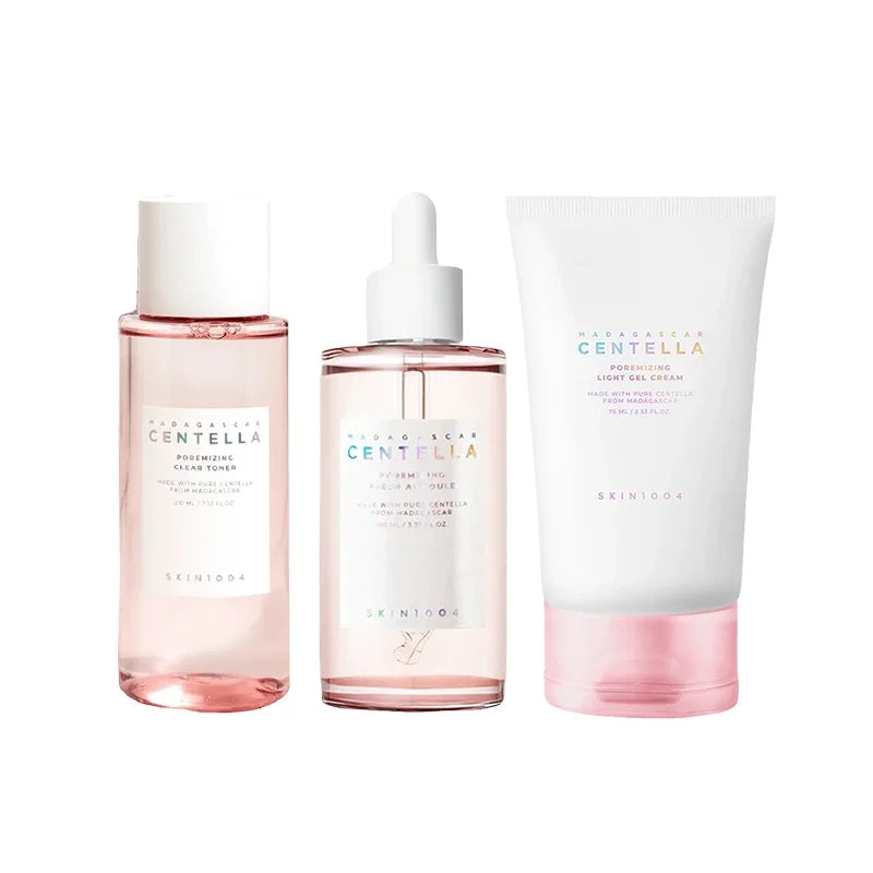 Colección x3 Centella Poremizing (tónico, ampolla, gel-crema)