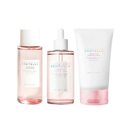 Colección x3 Centella Poremizing (tónico, ampolla, gel-crema)