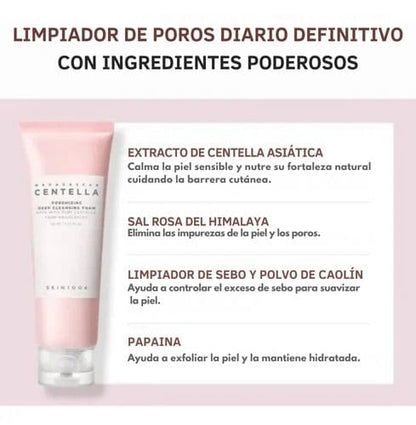 Espuma limpiadora Poremizing Centella de Madagascar (125 ml)
