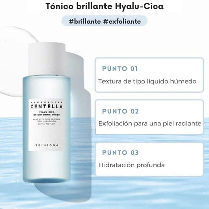 Tónico iluminador Hyalu-Cica Centella de Madagascar (210 ml)