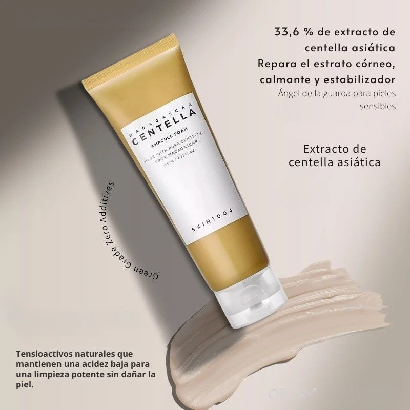 Espuma en ampolla de centella (125 ml)