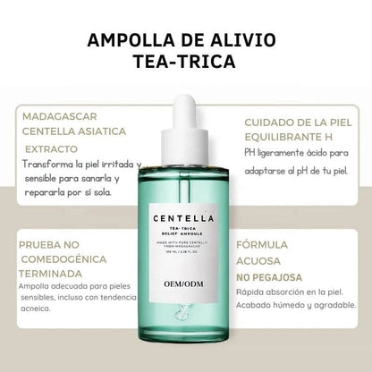 Ampolla calmante Tea-Trica Centella de Madagascar (100 ml)