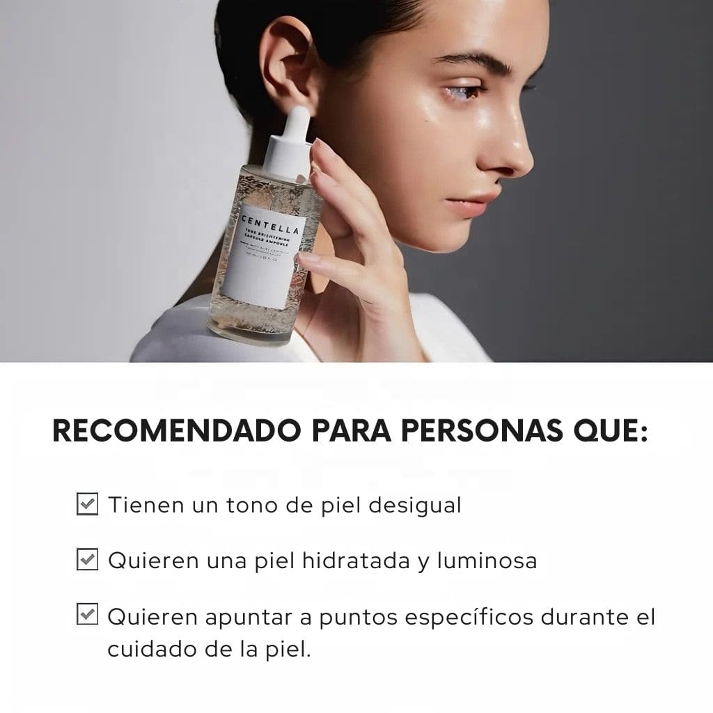 Ampolla en cápsulas iluminadora Centella de Madagascar (100 ml)