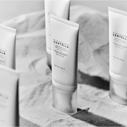 Protector solar iluminador con tono Centella de Madagascar SPF50+ PA++++ (50 ml)