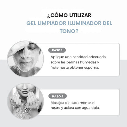 Espuma limpiadora en gel iluminadora Centella de Madagascar (125 ml)