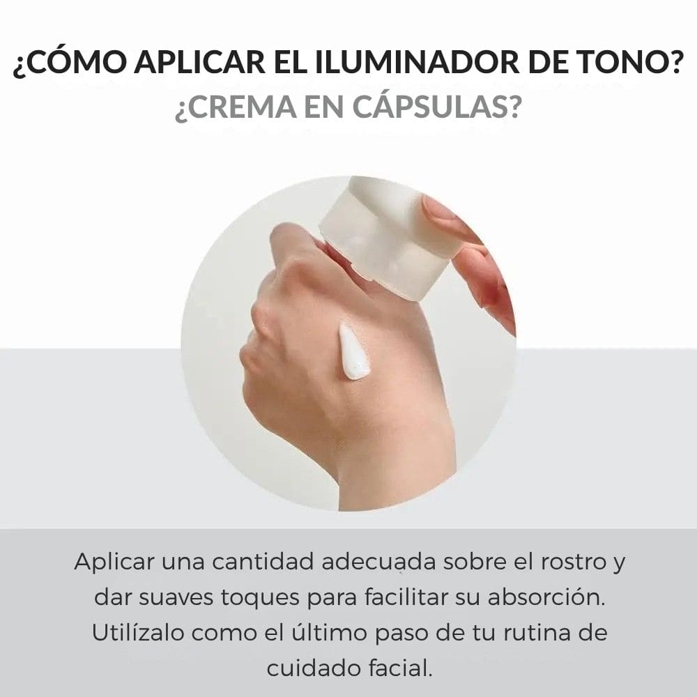 Crema iluminadora en cápsulas Centella de Madagascar (75 ml)