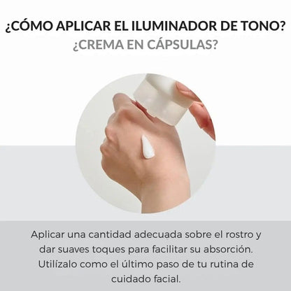 Crema iluminadora en cápsulas Centella de Madagascar (75 ml)